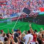 FanscelebratetheUSfirstgoal