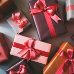 Boxes with gifts.