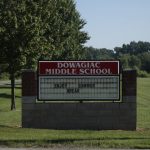 Dowagiac Middle School Sign