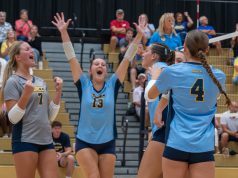 GRCC Volleyball Sweeps Delta College in Home Opener to Launch Coach Chip Will’s 20th Season