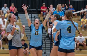 GRCC Volleyball Sweeps Delta College in Home Opener to Launch Coach Chip Will’s 20th Season