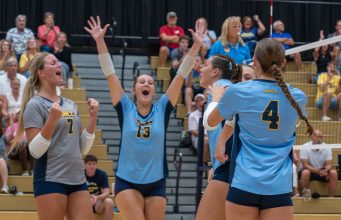 GRCC Volleyball Sweeps Delta College in Home Opener to Launch Coach Chip Will’s 20th Season
