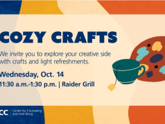 The Center for Counseling Brings a Cozy and Crafty Event to GRCC
