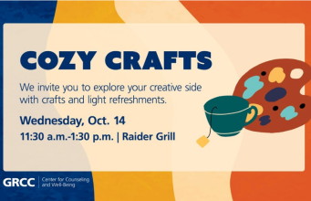 The Center for Counseling Brings a Cozy and Crafty Event to GRCC
