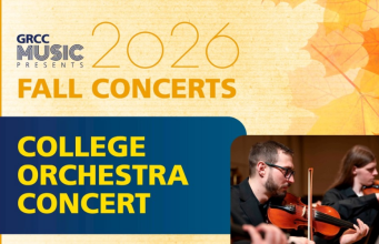 GRCC Music Presents Fall College Orchestra Concert