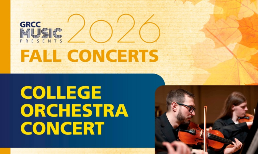 GRCC Music Presents Fall College Orchestra Concert